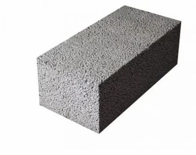 Блок полнотелый керамзитобетонный вибропрессованный 190*190*390 (марка бетона М150)