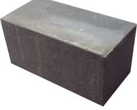 Блок бетонный фундаментный вибропрессованный 190*190*390 (марка бетона М150)