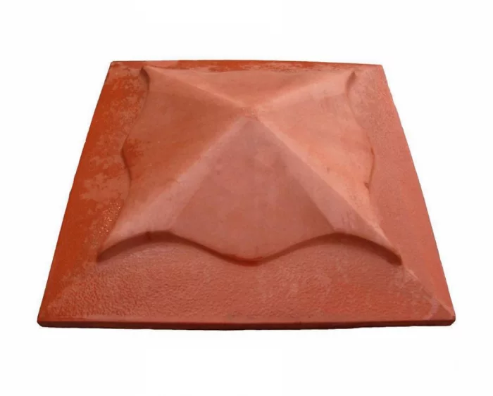 Плитка Козырек для столба забора 450*450