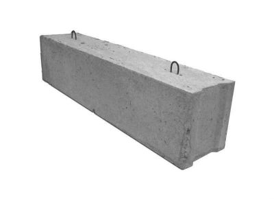 Блок фундаментный ФБС 800*400*600 марка бетона М 300, F 300